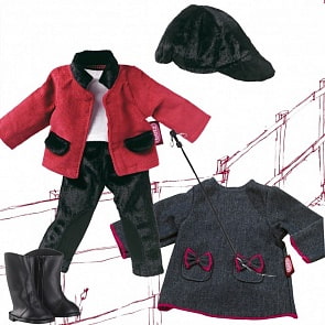 Набор одежды - Жокейский костюм и платье, 27 см (Gotz, 3402987)