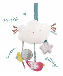 Подвеска - Облако с игрушками (Moulin Roty, 660061)