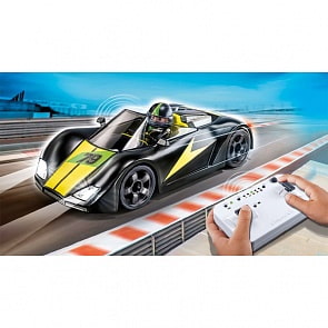 Игровой набор – Радиоуправляемый турбо-гонщик, свет (Playmobil, 9089pm)