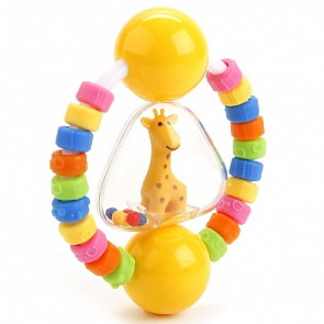 Погремушка - Фигурка с цветными колечками (Умка, RN09)