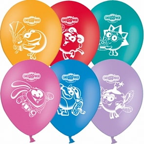 Набор шариков с рисунком – Смешарики (Europa uno trade, 1111-0221)