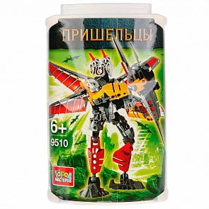 Конструктор Город Мастеров - Пришелец, 53 детали (Город Мастеров, 9510-BL)