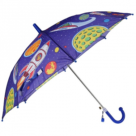 Зонт детский Космос 45 см, в пакете 
