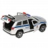 Инерционный металлический Jeep Grand Cherokee – Полиция, 12 см, цвет серебро  - миниатюра №3