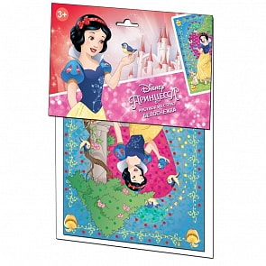 Рисунок из страз - Белоснежка Дисней (Десятое королевство, 01821ДК)