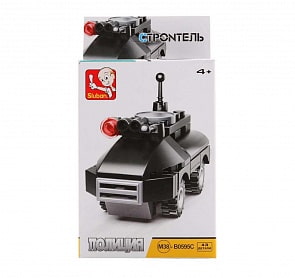 Конструктор - Броневик Полиция, 43 детали (Sluban, M38-B0595C)