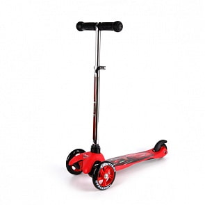 Трехколесный самокат Disney Тачки, полиуретановые колеса, нагрузка до 25 кг (Next, MINI203-CARS-2sim)