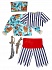 Карнавальный костюм для мальчиков – Пират сказочный, сорочка, жилет, брюки, косынка, размер 110-56  - миниатюра №2