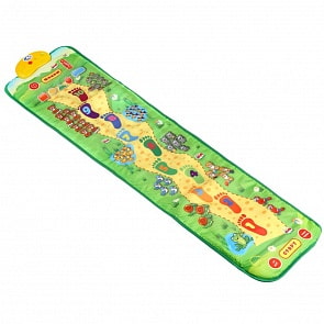 Музыкальный коврик - Зарядка для крохи, стихи М. Дружинина и народные потешки (Умка, HX1801-R1)