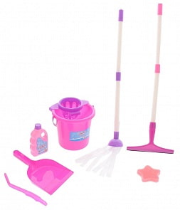 Игровой набор «Генеральная уборка», 7 предметов (ABtoys, PT-00349)