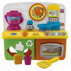 Игровой центр «Говорящая кухня», русско-английский (Chicco, 69030st)