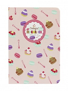 Планнер с дизайном Макарони, формат А5, коралловый (МихиМихи, MM07204)