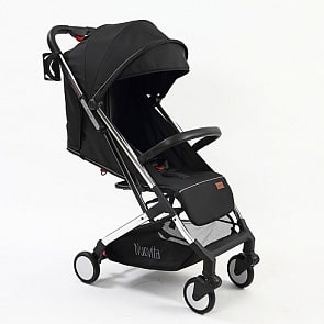 Прогулочная коляска Nuovita Anima, Черный, Серебряный (Nuovita, NUO_8808)