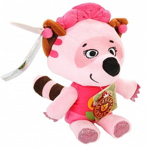 Озвученная мягкая игрушка Ми-Ми-Мишки – Енот Соня, 20 см (Мульти-пульти, V62239/20)