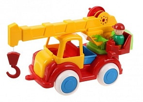 Автокран - Детский сад, 35 см (ПК Форма, С-80-Ф)