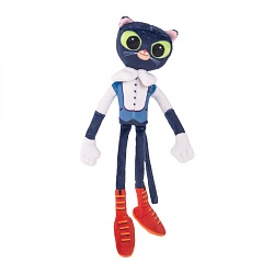 Мягкая игрушка - Кот Ученый, 32 см. со звуком (Сказочный патруль, FPP002) - миниатюра