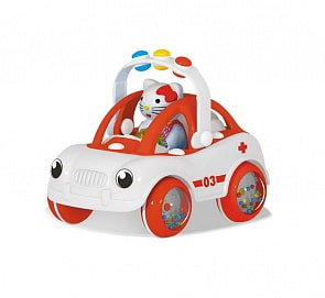 Машинка с музыкой - Ватрушка - Скорая, 19 см (Stellar, 01962)
