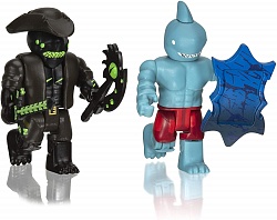 Игровой набор Roblox - Фигурки героев A Pirate's Tale: Shark People 2 штуки с аксессуарами (Jazwares, ROB0305) - миниатюра