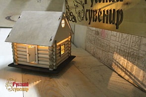 Деревянный конструктор. Домик (Русский сувенир, 70001) 
