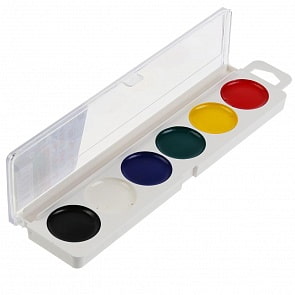 Акварель - Синий трактор, 6 цветов (Умка, A6-52012-STR)