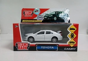 Инерционная машинка – Toyota Camry. Металл, 12 см. Разные цвета (Технопарк, CAMRY-Msim)