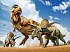 Пазл 3D 500 - Тираннозавр против трицератопса  - миниатюра №1
