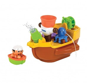 Игрушка для ванной - Пиратский корабль (Tomy, E71602st) Игрушка для ванной - Пиратский корабль (Tomy, E71602st)