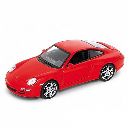 Машинка коллекционная Porsche 911 Carrera S Coupe, масштаб 1:34-39 