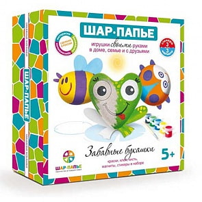 Набор для творчества – Забавные букашки (Шар-Папье, В01685)