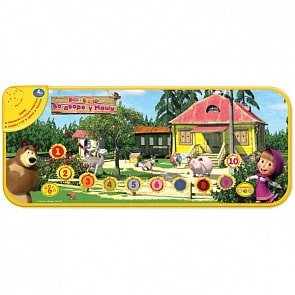 Развивающий коврик "Маша и медведь. Во дворе у Маши" (Умка, B965830-Rsim)