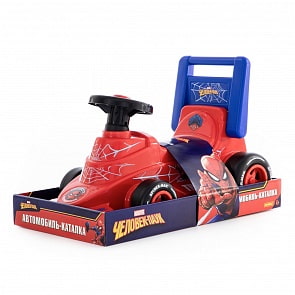 Автомобиль-каталка Marvel - Человек-паук  (Полесье, 70685)