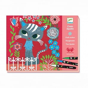 Раскраска - В моем саду (Djeco, 08753k)