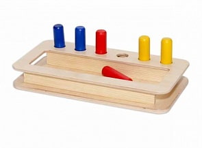 Развивающая коробочка с цилиндрами (Paremo, PE717-2)