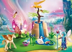 Игровой набор - Феи: Глен - мистическая фея, свет (Playmobil, 9135pm)