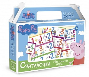 Peppa Pig. Игра настольная. Считалочка (Origami, 01574_OR) 