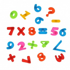 Цифры на магнитах (1812K916)