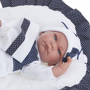 Кукла Рамон в синем,  40 см. (Antonio Juan Munecas, 3360B)