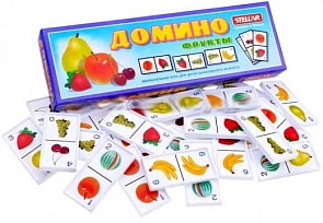 Настольная игра Домино №14 – Фрукты (Stellar, 00014-no)