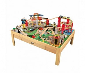 Игровой набор - Аэропорт Экспресс, со столом, бежевый (KidKraft, 17975_KE)