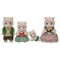 Набор Sylvanian Families - Семья Альпака (Epoch, 5358) - миниатюра