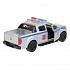 Машина Полиция Ford Ranger 12 см с фигуркой двери и багажник открываются металлическая инерционная  - миниатюра №3