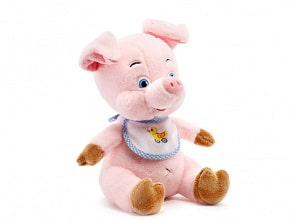 Поросёнок-малыш музыкальный, 16 см (Lava, Л996)