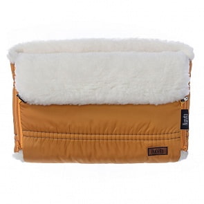 Муфта меховая для коляски Nuovita Alpino Bianco Miele/Медовый (Nuovita, NUO-mALPB_1949)