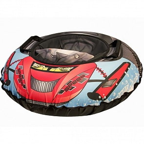 Санки надувные тюбинг Эксклюзив Снегоход с автокамерой, диаметр 100 см. (RT, 6289RT)