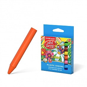 Мелки пластиковые толстые Artberry Jumbo, 8 цветов (Erich Krause, 33113AB-no_)