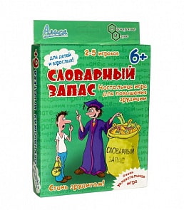 Настольная игра из серии Алиса - Словарный Запас (Нескучные игры, 8084)