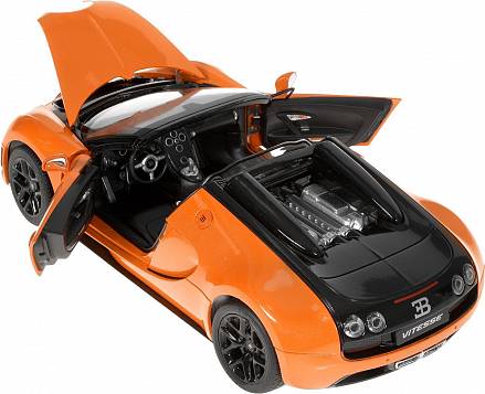 Bugatti Grand Sport Vitesse, металлическая модель, масштаб 1:18  