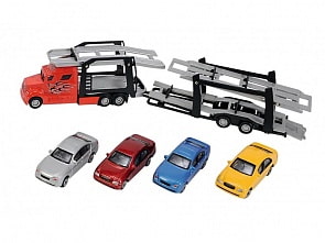 Автовоз с машинками Dickie, 3745000