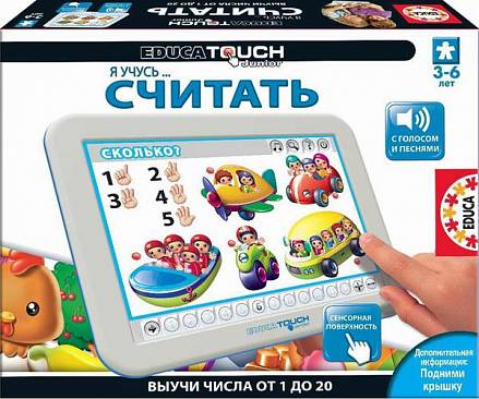 Электронный планшет «Я учусь считать» Educa Touch 