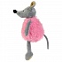 Мягкая игрушка – Мышка в розовом, 16 см  - миниатюра №2